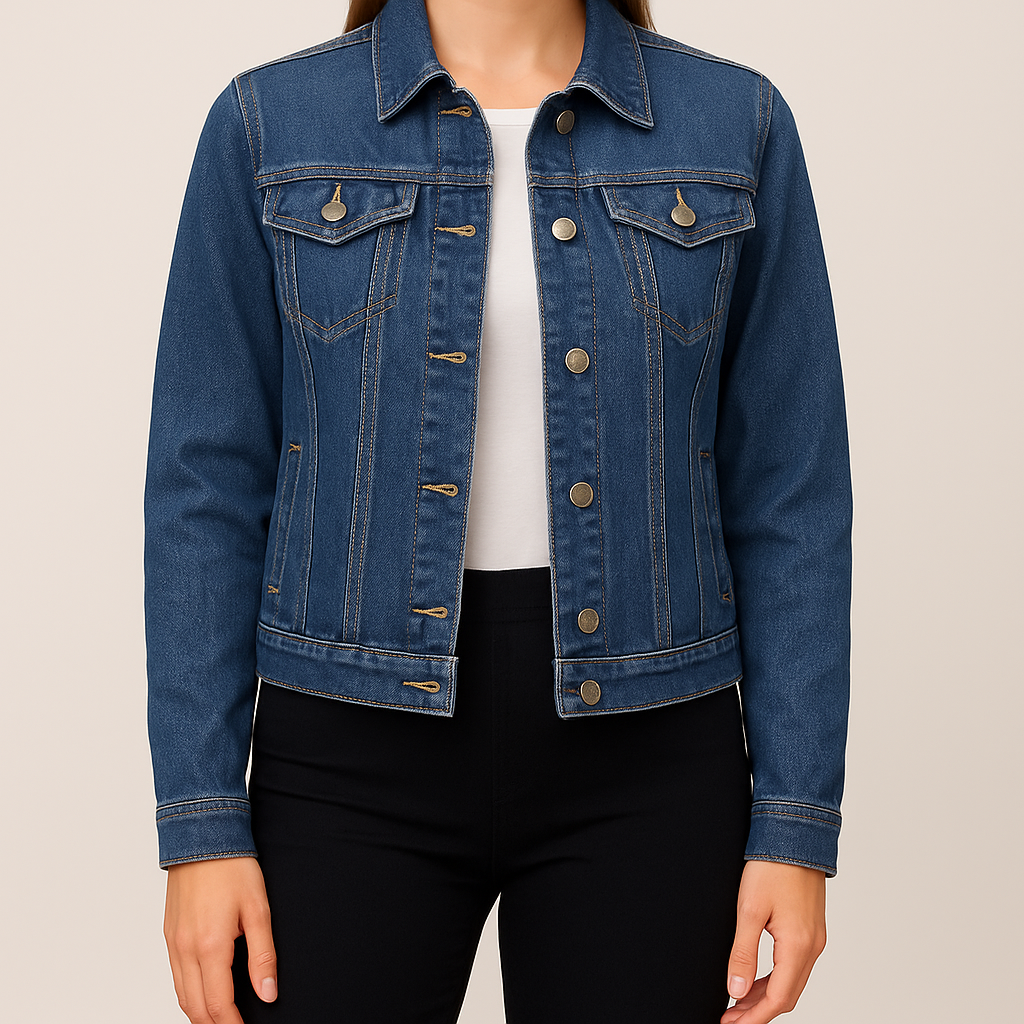 Classic Blue Women's Denim Jacket