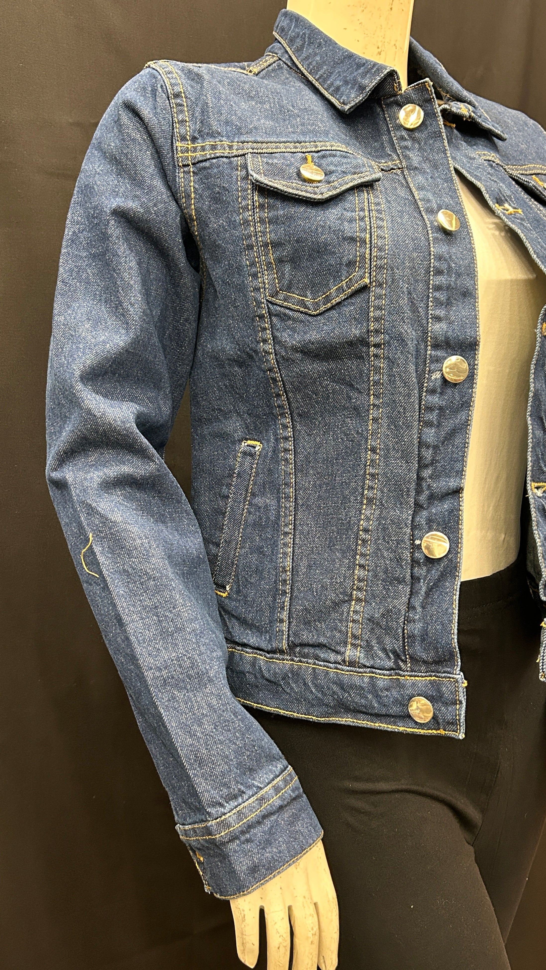 Classic Blue Women's Denim Jacket