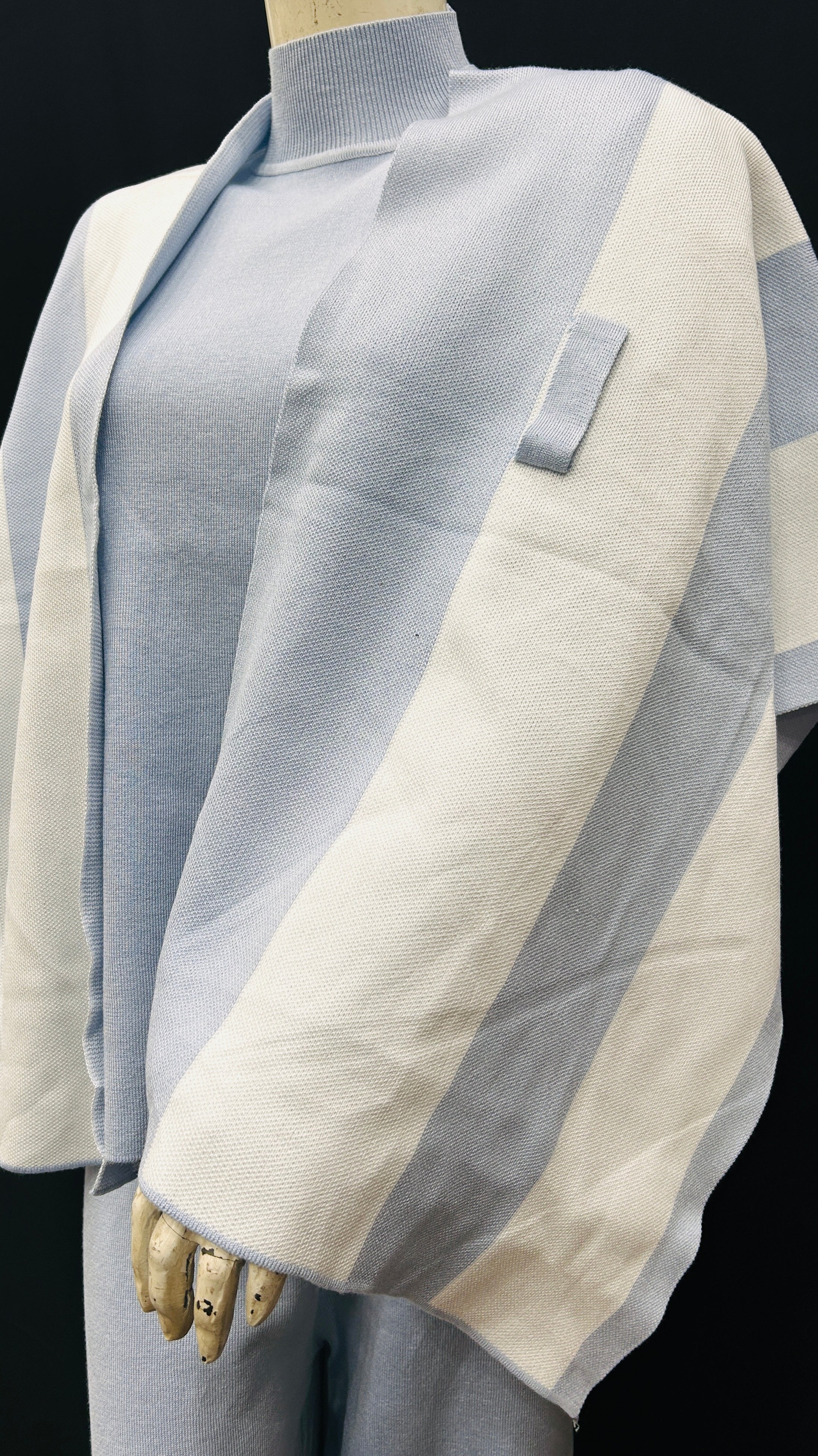 3 Piece Cozy Co-ord Set with Cap Shawl