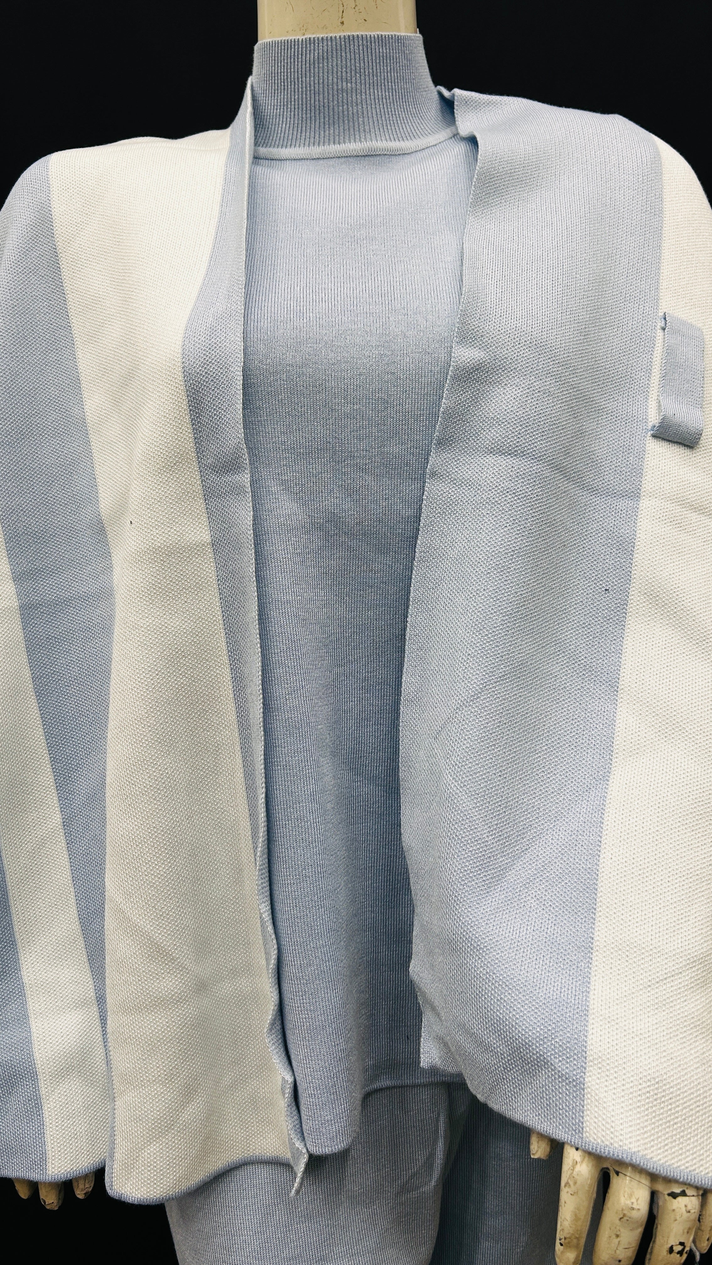 3 Piece Cozy Co-ord Set with Cap Shawl