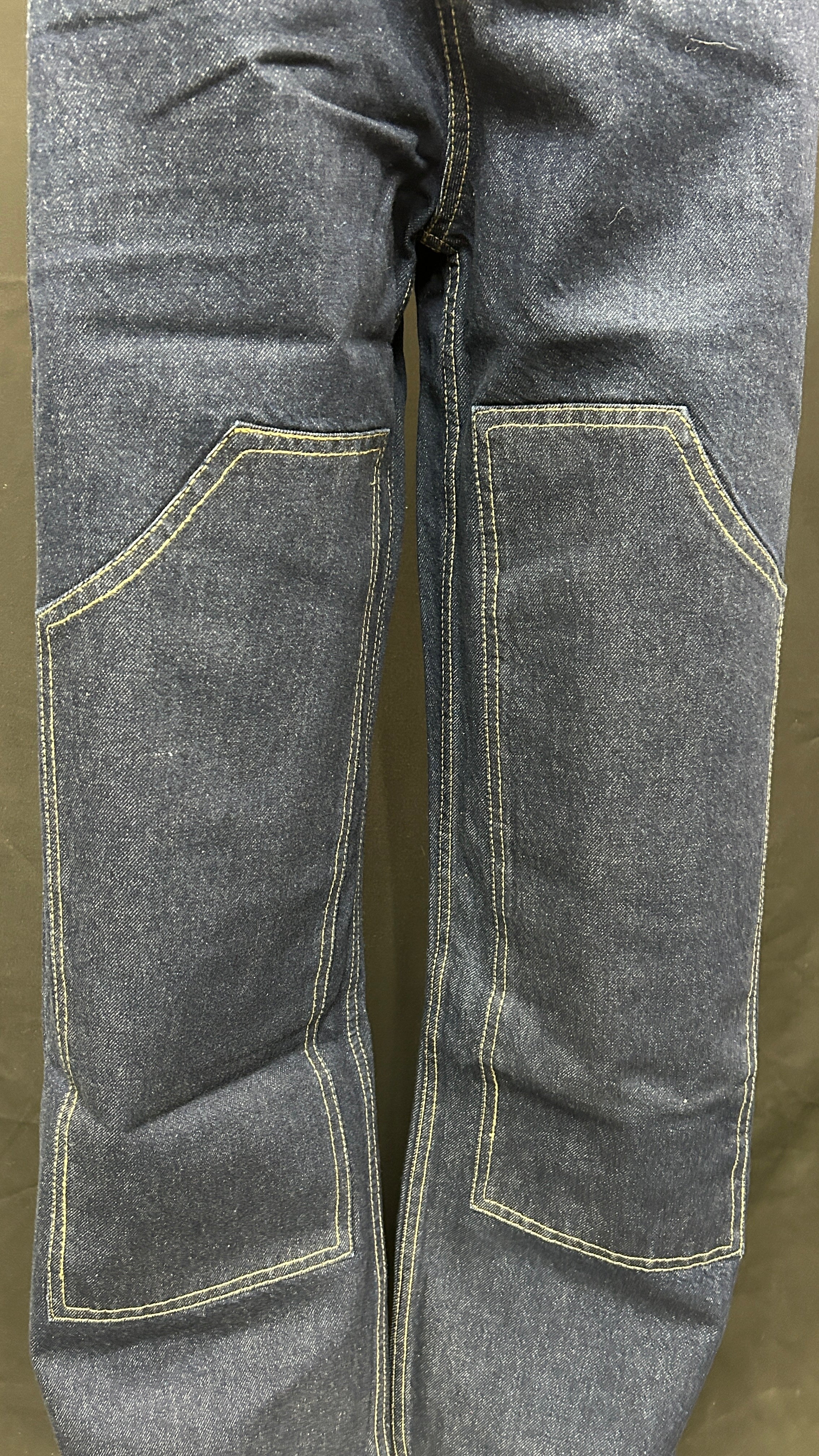 Women’s High-Rise Baggy Wide-Leg Jeans with Contrast Stitching